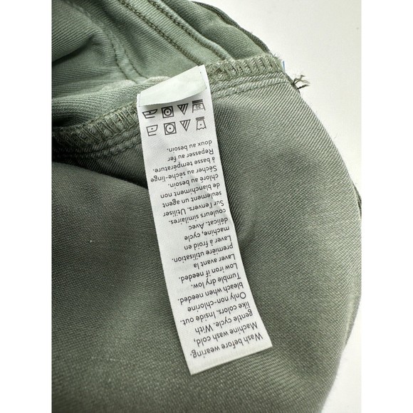 SPANX $118 Stretch Pull On‎ Green Cargo Casual Slim Leggings Pants Size s/P - Picture 8 of 10